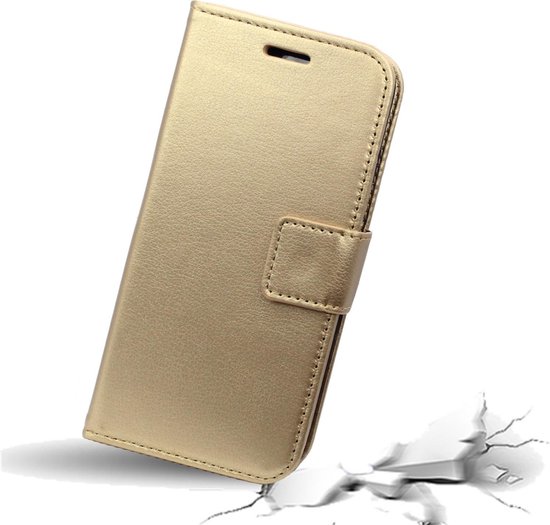 Samsung Galaxy S9 Plus S9+ Hoesje Lederen Bookcase met Siliconen TPU Telefoonhouder... | bol.com