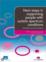 Next steps in supporting people with autistic spectrum condition