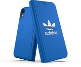 Adidas Originals Book-style Wallet Case iPhone Xr hoesje - Blauw