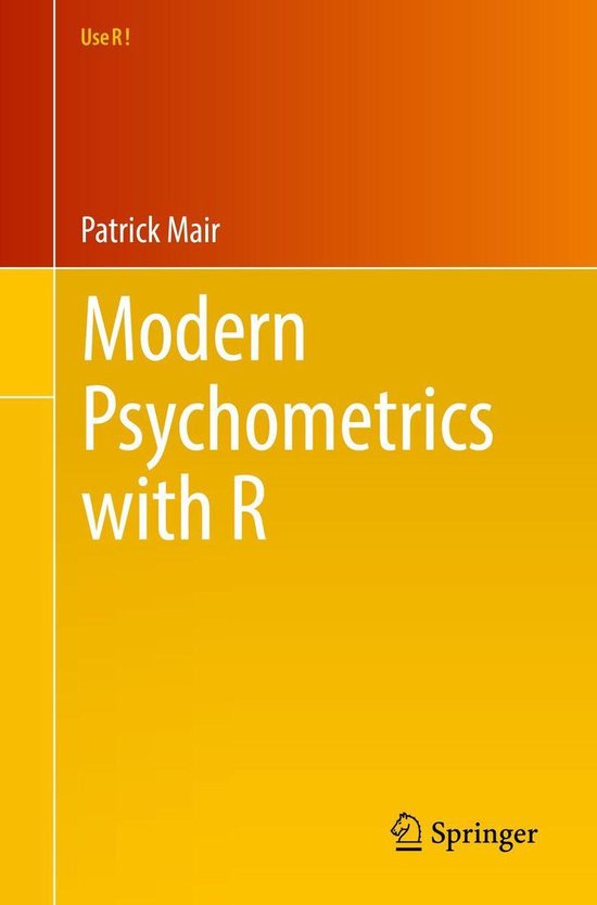 Mathematics and Statistics (R0) - Modern Psychometrics with  ... - cover