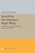 Search for the American Right Wing - An Analysis of the Social Science Record, 1955-1987