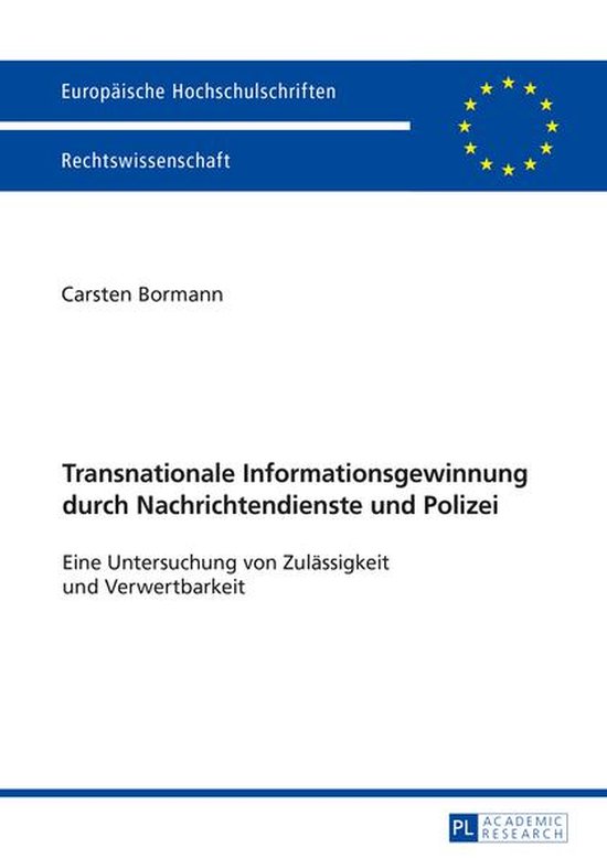 Europaeische Hochschulschriften Recht 5873 - Transnationale  ... - cover