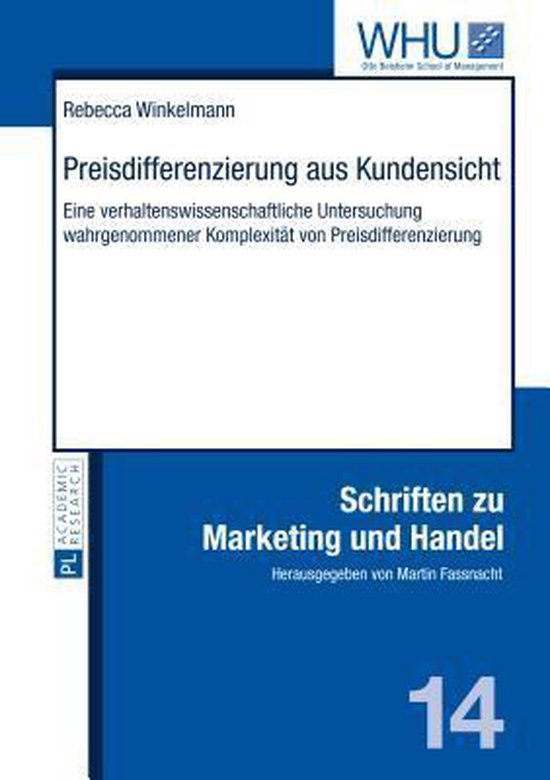 Preisdifferenzierung aus Kundensicht - cover