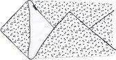 Petit Juul - Wikkeldoek - 70 x 70 - Black triangle