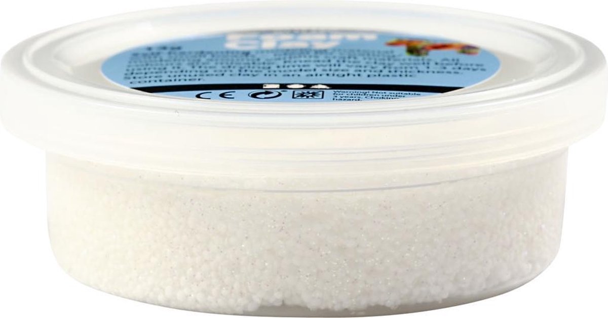 Foam Clay®, Glitter, Pastelkleuren, 14 gr, 6 Doosje — afbeelding 4