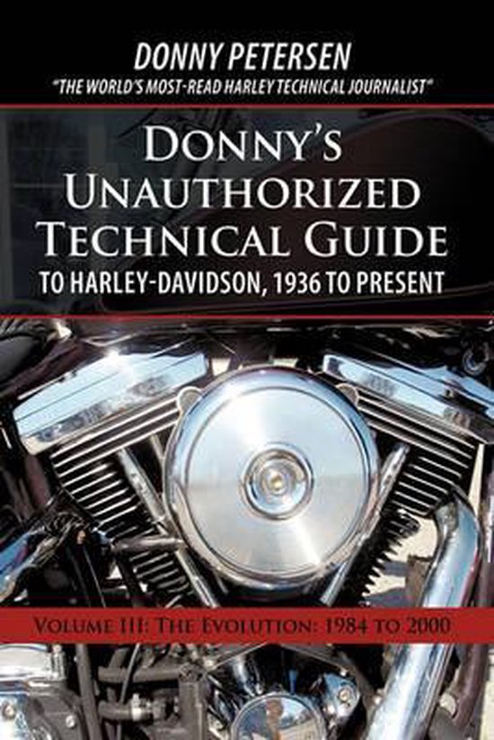 Donny's Unauthorized Technical Guide to Harley-Davidson, 193 ... - cover