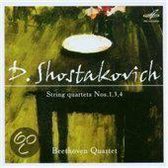D. Shostakovich: String Quartets Nos. 1, 3, 4