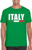 Groen Italie supporter shirt heren M