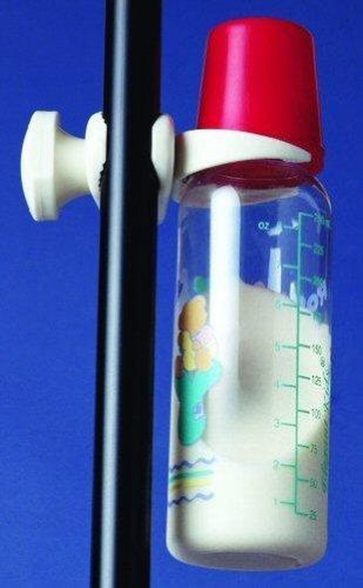 Dreambaby fles houder voor aan kinderwagen/ buggy wit of rood | bol.com