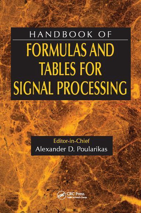 Handbook of Formulas and Tables for Signal Processing (ebook