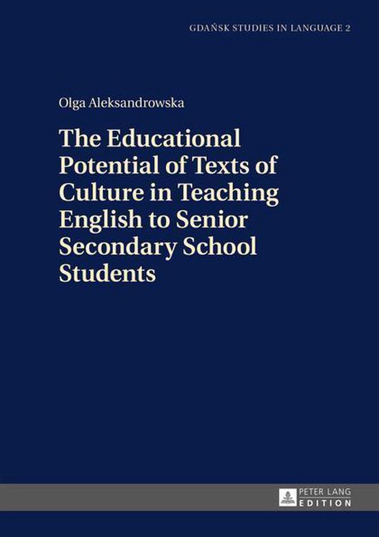 Gdansk Studies in Language 2 - The Educational Potential of  ... - cover