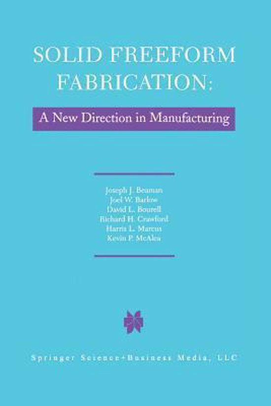 Solid Freeform Fabrication - cover