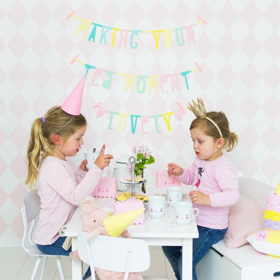 Letter Banner Pastel 138 stuks Letter Banner Pastel 138 stuks (gratis verzending)
