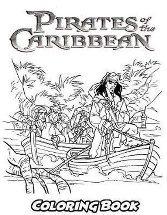 Pirates of the Caribbean Coloring Book, Alexa Ivazewa | 9781729787182