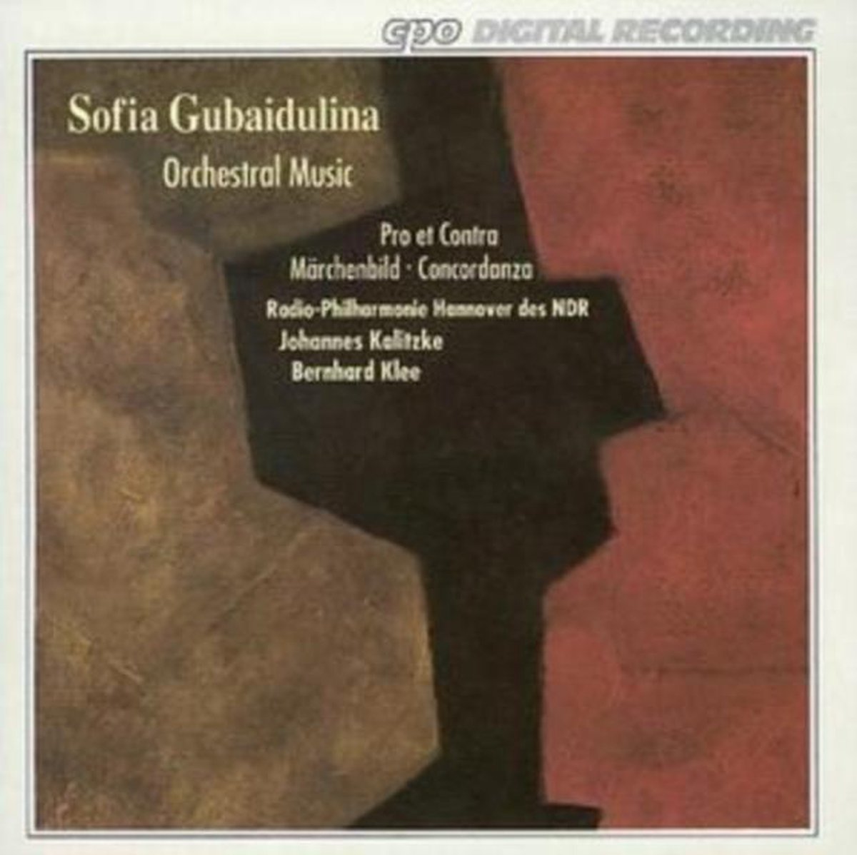 Gubaidulina: Orchestral Music / Kalitzke, Klee, et al