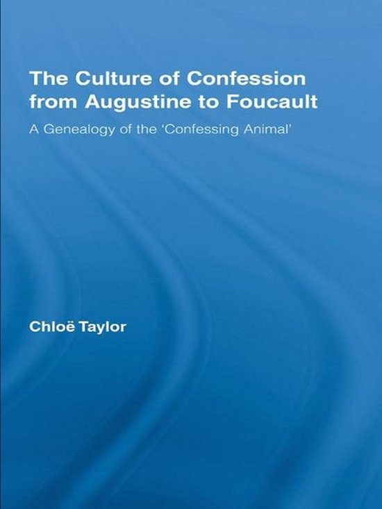 Studies in Philosophy - The Culture of Confession from Augus ... - cover