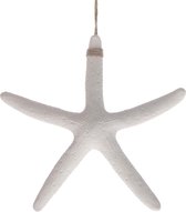 Decoratie Dijk Natural Collections Hanger Zeester Polyresine Wit 25 X 24,5 X 2,5Cm