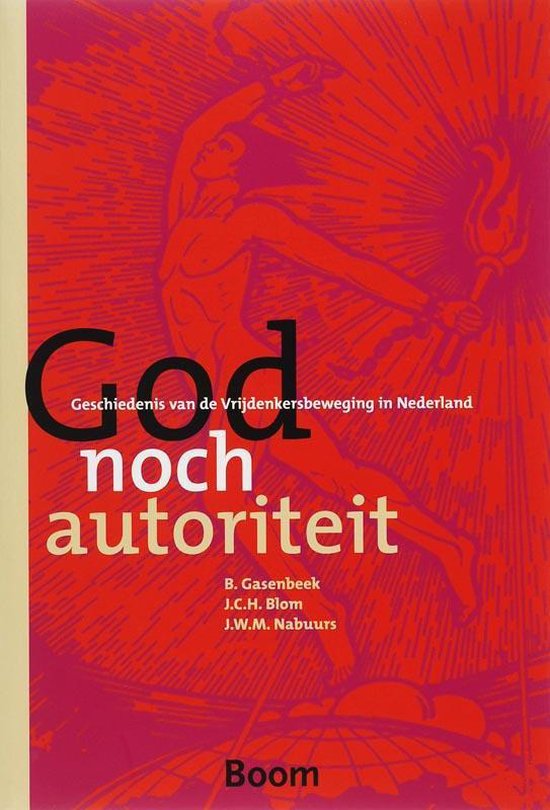 Cover van het boek 'God noch autoriteit' van Herman Blom en Bert Gasenbeek