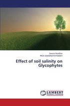 Effect of soil salinity on Glycophytes