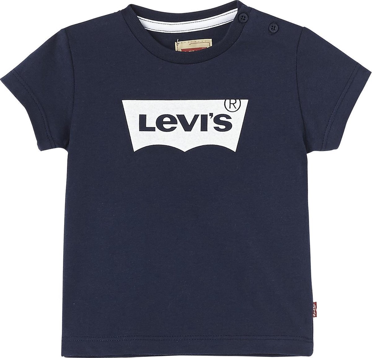 Levi's® Kids Jongens T-shirt - Marine - Maat 98 | bol.com