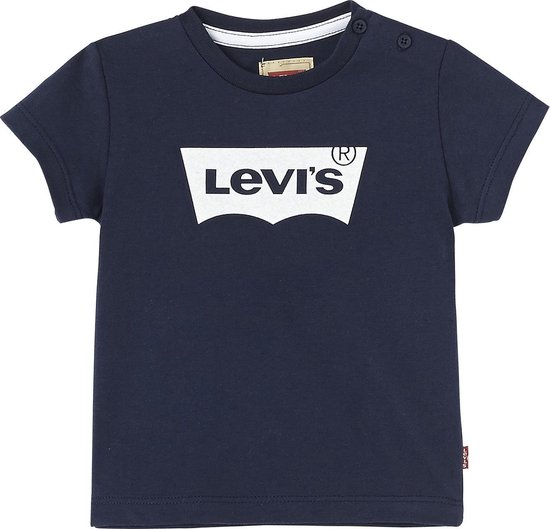 Nietje extract Marxistisch Levi's® Kids Jongens T-shirt - Marine - Maat 98 | bol.com
