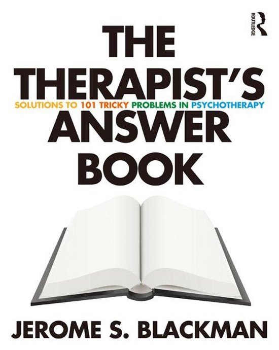 The Therapist's Answer Book - cover