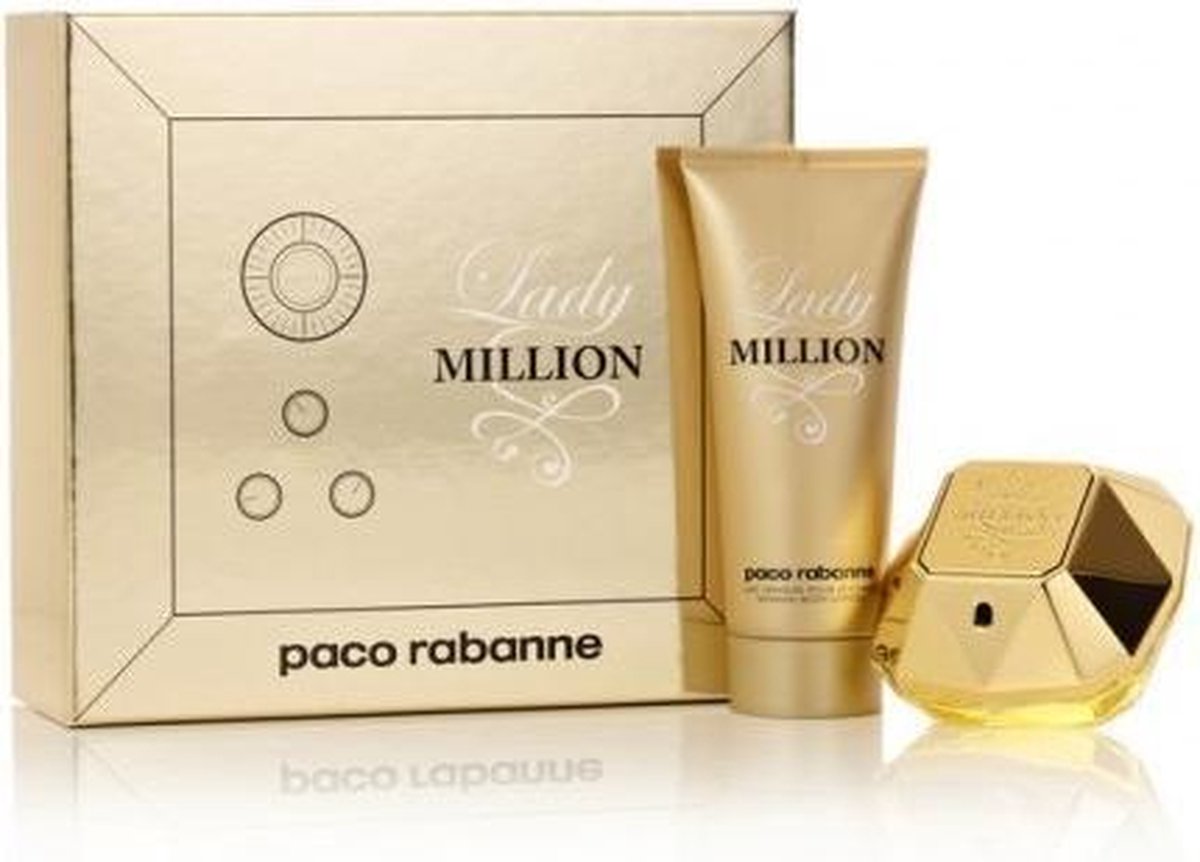 bol.com | Paco Rabanne - Lady Million Gift Set 50 ml. EDP + Body Lotion
