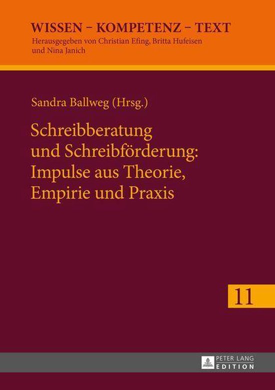 Wissen – Kompetenz – Text 11 - Schreibberatung und Schre ... - cover