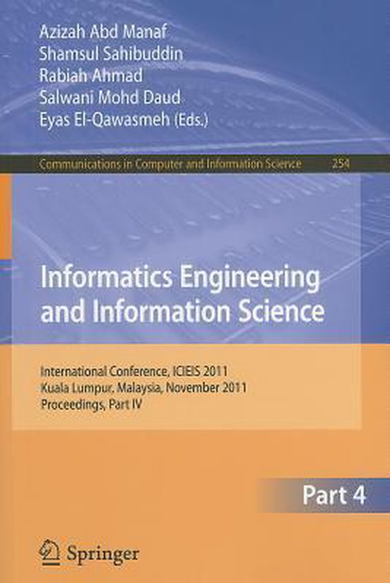 Informatics Engineering and Information Science, Part IV - cover