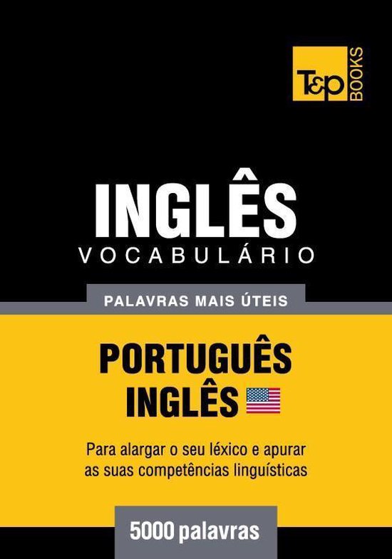 Vocabulário Português-Inglês americano - 5000 palavras ma ... - cover