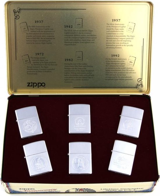 ZIPPO ANNIVERSARY SERIE 0396