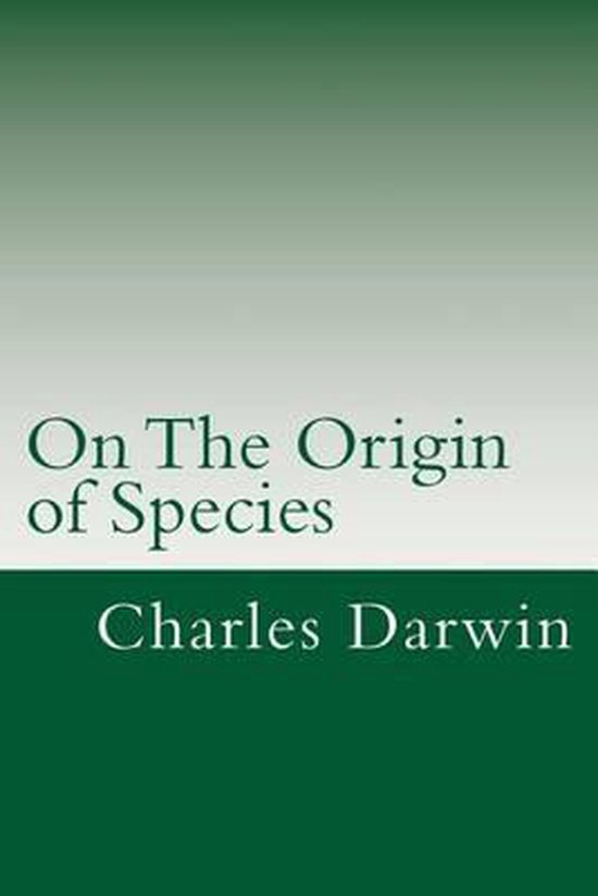 On the Origin of Species - cover