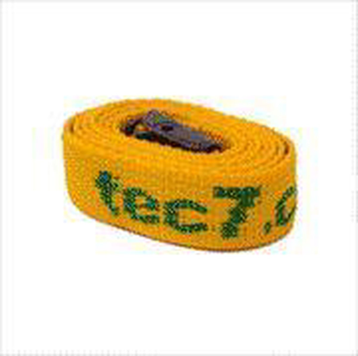 Fasty Spanband Tec7 - Geel | 100 cm x 20 mm | Stevige en Betrouwbare Bagageband