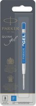 10x Parker Quink Gel vulling voor balpen fijn, blauw, op blister