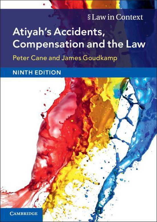 Law in Context - Atiyah's Accidents, Compensation and the La ... - cover