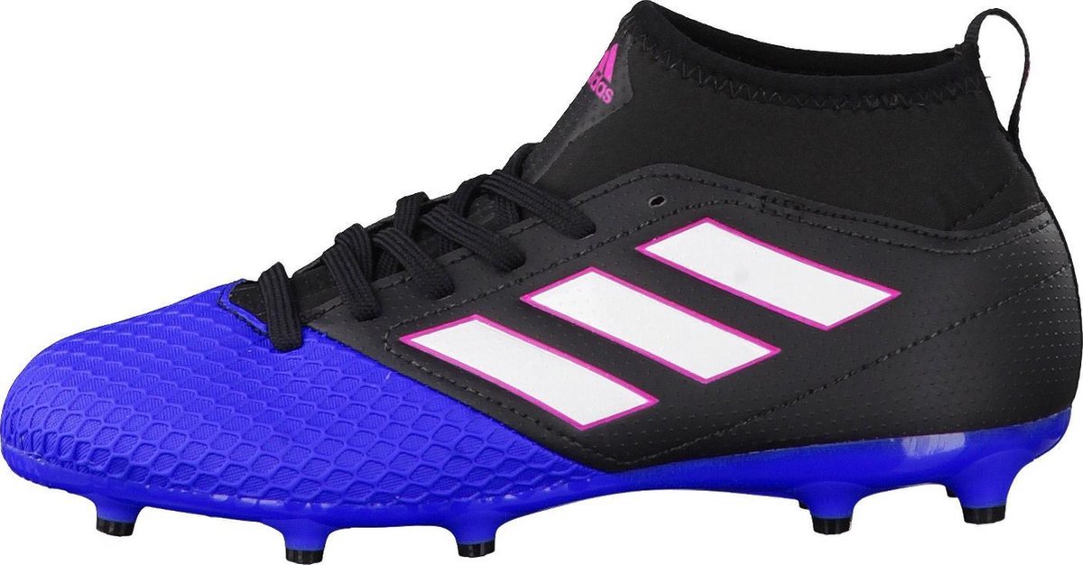 Adidas Voetbalschoenen - Ace 17.3 FG Junior - Zwart/Kobalt blauw/Wit/Rood Maat 33 |