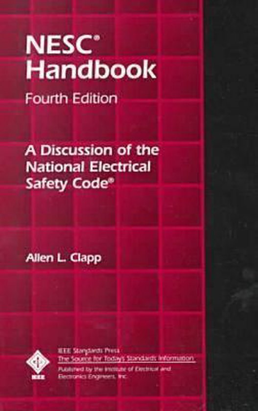 National Electrical Safety Code Handbook 9781559377249 Allen L