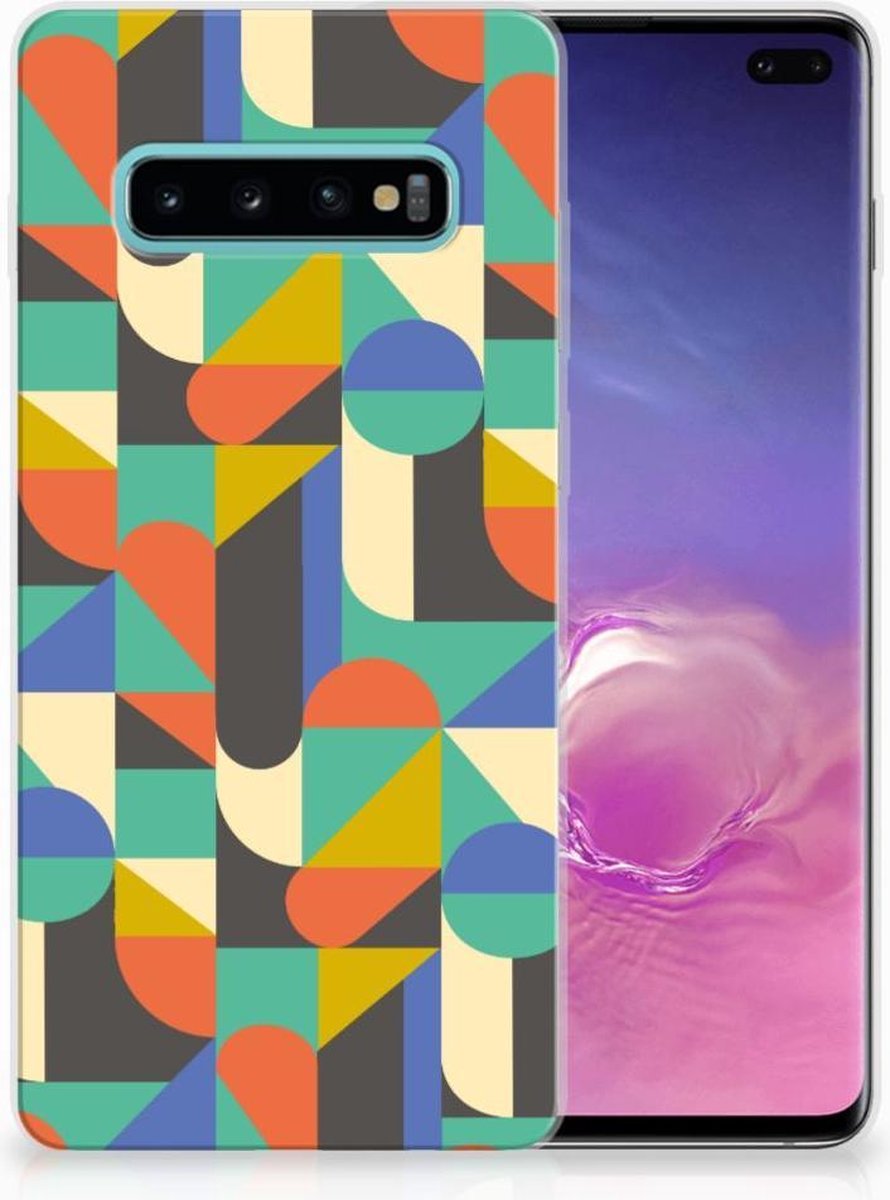 Samsung Galaxy S10 Plus TPU bumper Funky Retro
