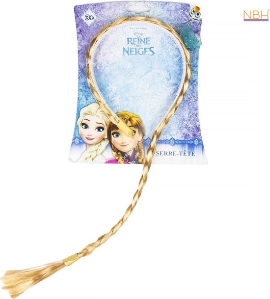 het ergste limoen Manier Disney Frozen haarband met Elsa vlecht | bol.com