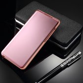 Mirror View Case - Huawei P30 Hoesje - Rose Gold