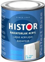 Histor Perfect Base Radiatorlak Acryl 0,75 liter - Wit