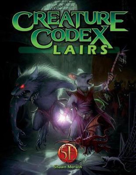 Lairs- Creature Codex Lairs for 5th Edition - cover