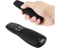 Draadloze USB Presenter Met Pointer - Zwart