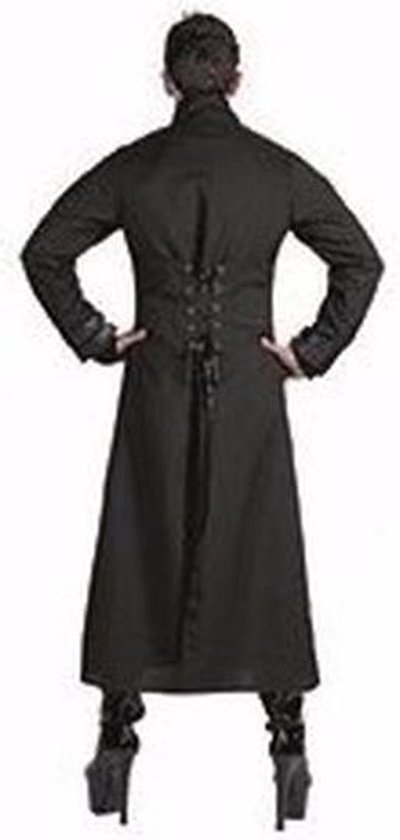 Halloween - Zwarte gothic/vampier jas verkleedkleding voor heren L/XL |  bol.com