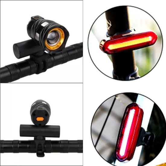 Verlichtingset Sigma Aura 60 koplamp Infinity 2 achterl... - Fietsaccessoires | Fietsgereedschap