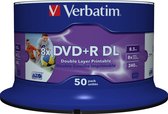 "Verbatim DVD+R DL 8,5GB 8X SP WIDE PRINTABLE - Rohling"