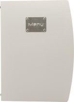 Securit set van 10 x Menukaart Rio A4 - Wit - Menu gravering