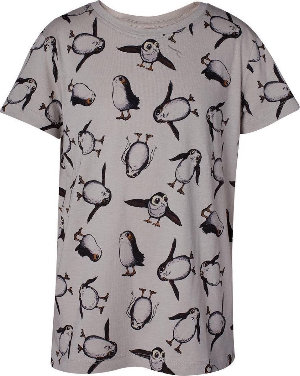 Star Wars - The Last Jedi - Porgs AOP Boys T-shirt - 98/104