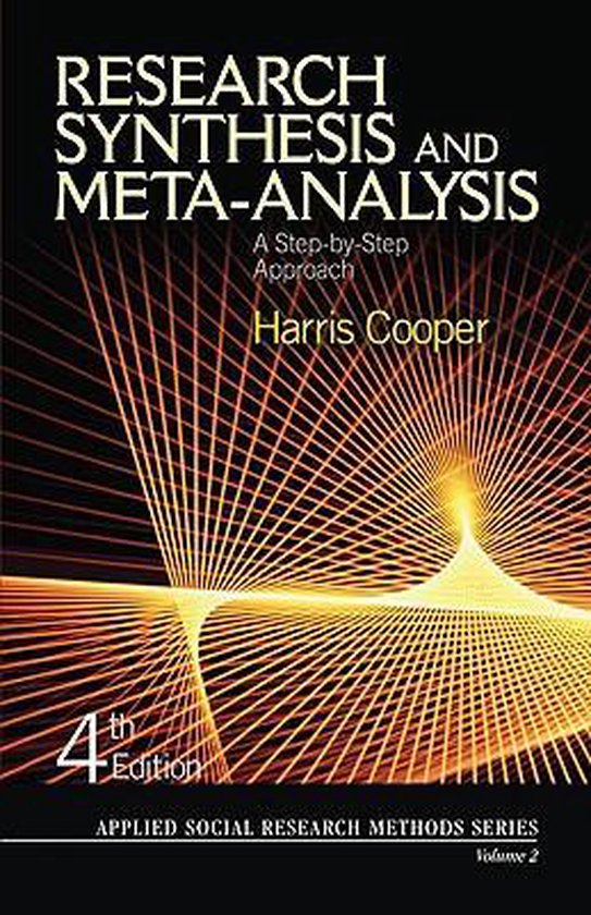Research Synthesis And Meta-Analysis - cover