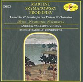 Martinu, Szymanowsky & Prokofiev: Concertos & Sonata for two Violins & Orchestra